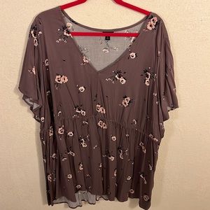 Torrid V Neck Blouse